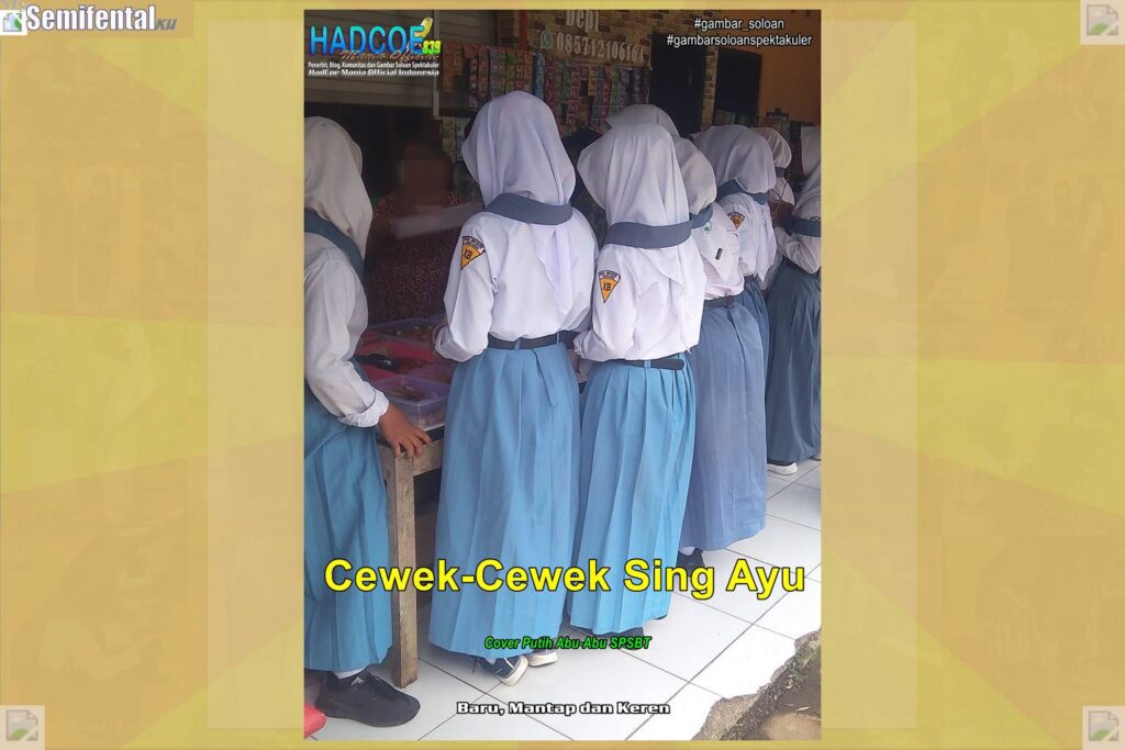 Gambar Soloan Spektakuler SF – SMA Soloan Spektakuler Cover Putih Abu-Abu SPSBT 002-05