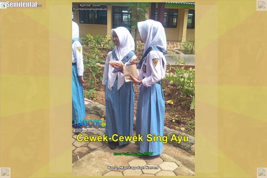 Gambar Soloan Spektakuler SF – SMA Soloan Spektakuler Cover Putih Abu-Abu SPSBT 002-05