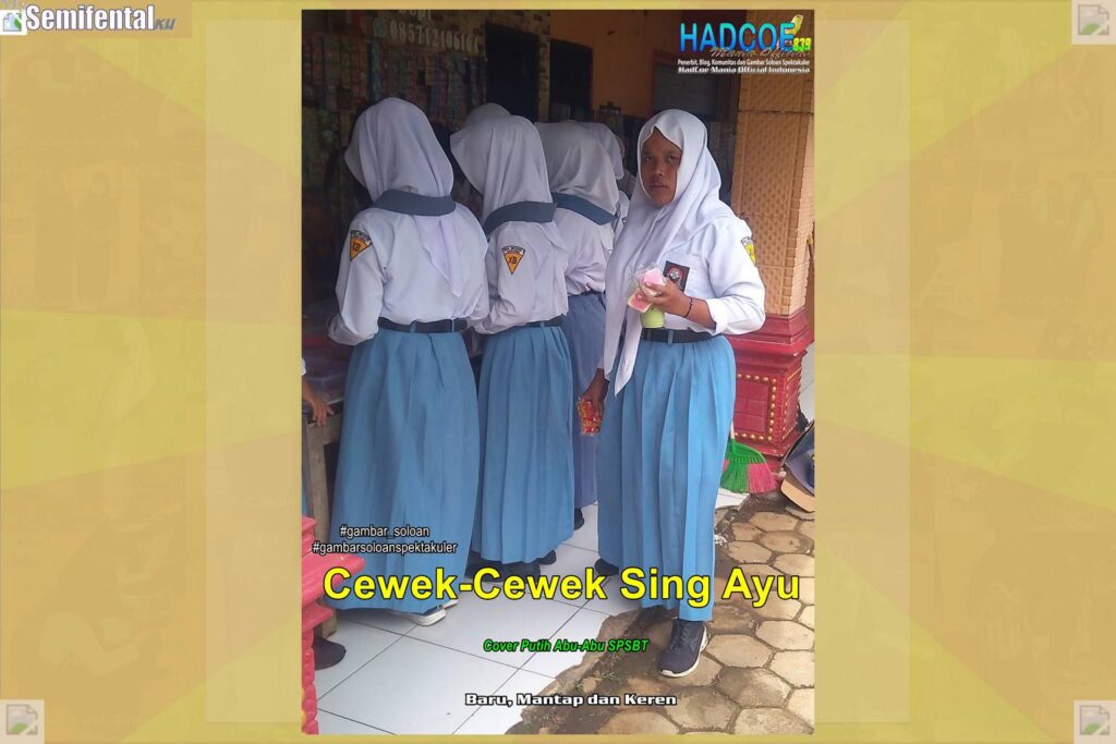 Gambar Soloan Spektakuler SF – SMA Soloan Spektakuler Cover Putih Abu-Abu SPSBT 002-05