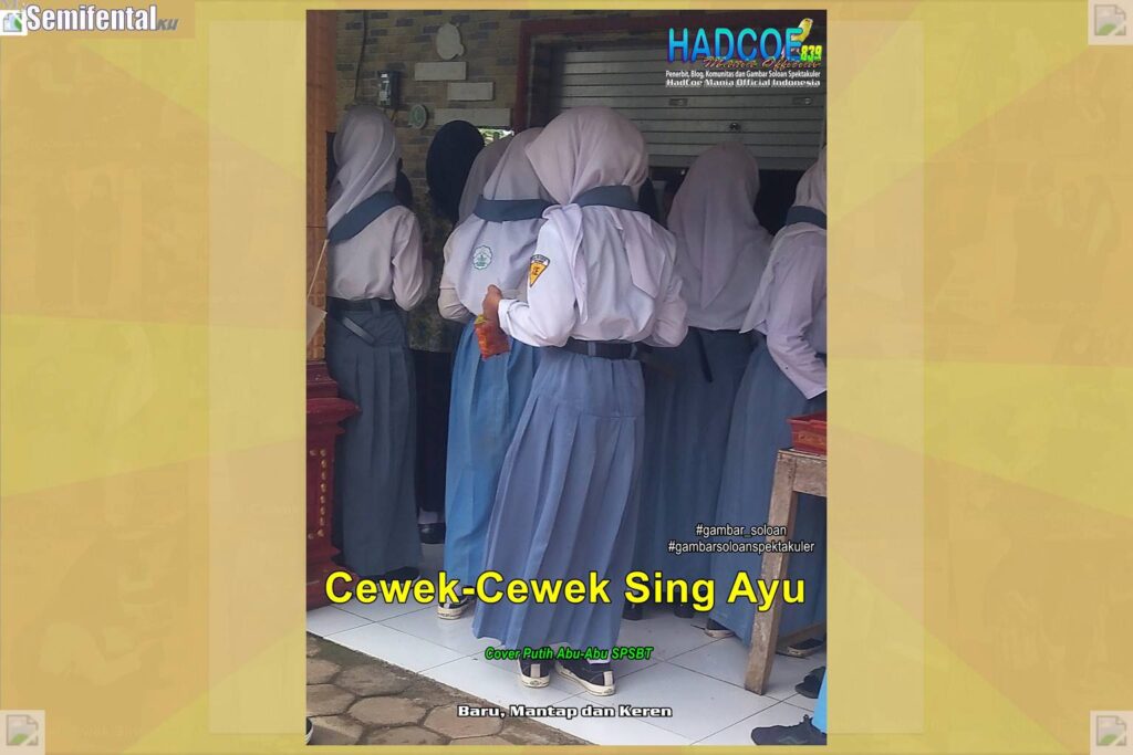 Gambar Soloan Spektakuler SF – SMA Soloan Spektakuler Cover Putih Abu-Abu SPSBT 002-05