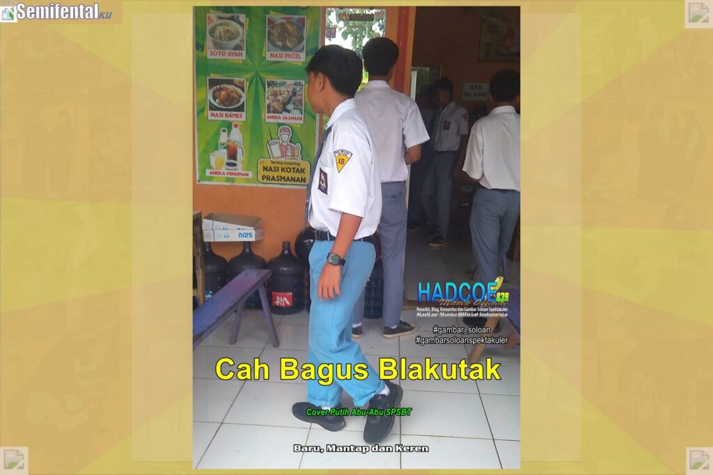 Gambar Soloan Spektakuler Versi Putra SF – SMA Soloan Spektakuler Cover Putih Abu-Abu SPSBT 002-05