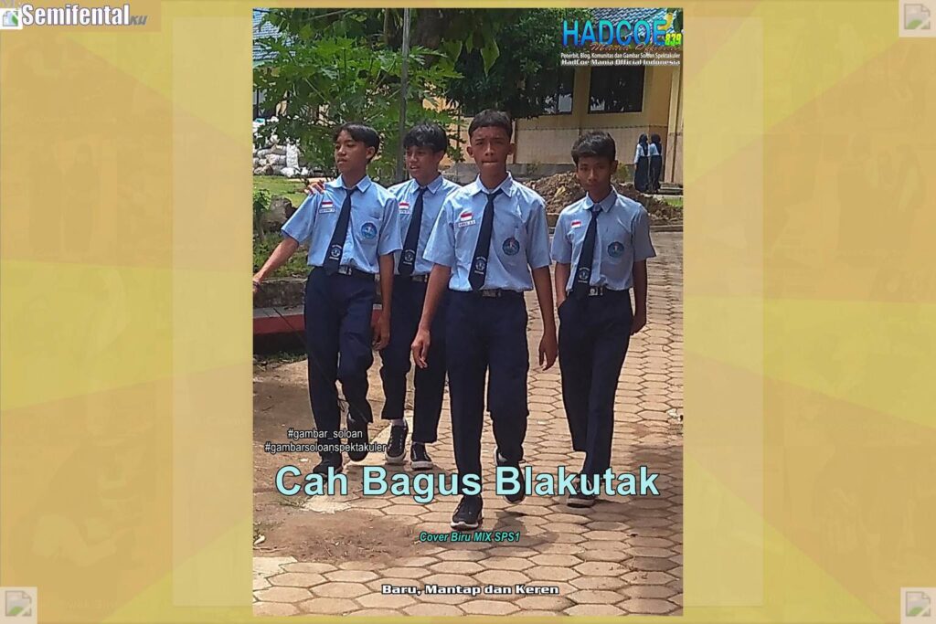 Gambar Soloan Spektakuler Versi Putra SF – SMA Soloan Spektakuler Cover Biru MIX SPS1 002-06