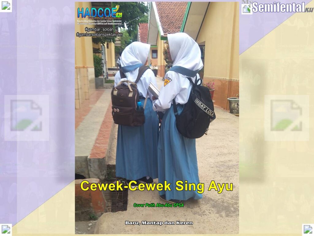 Gambar Soloan Spektakuler SF – SMA Soloan Spektakuler Cover Putih Abu-Abu SPSA 00112-01