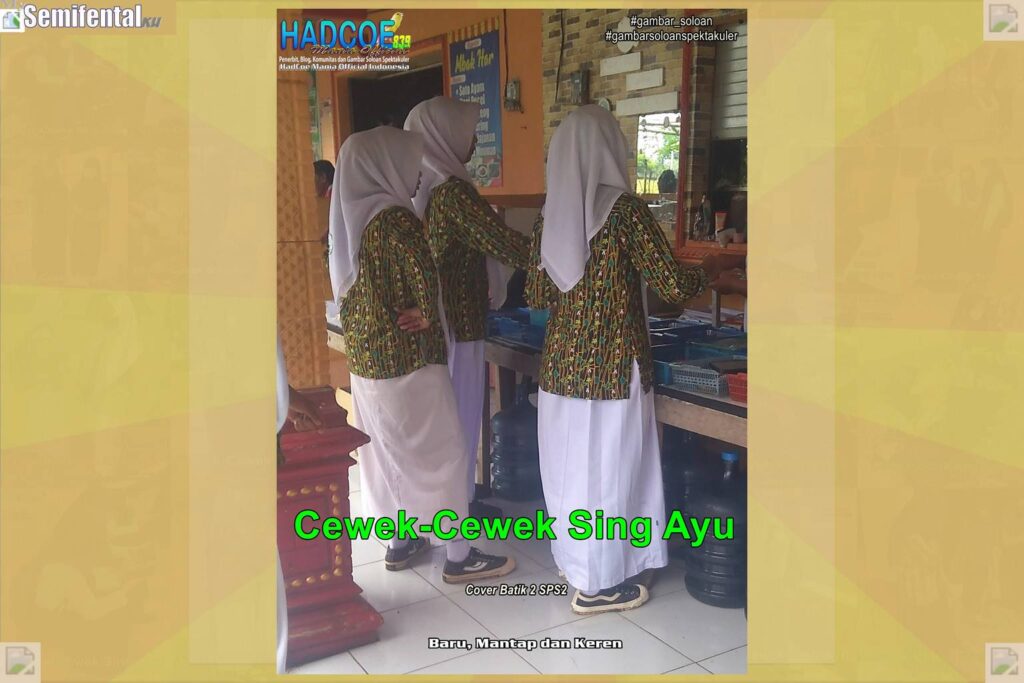 Gambar Soloan Spektakuler SF – SMA Soloan Spektakuler Cover Batik 2 SPS2 002-08