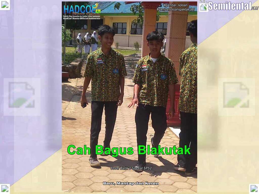 Gambar Soloan Spektakuler Versi Putra SF – SMA Soloan Spektakuler Cover Batik 2 Spesial SPS2 00202-23