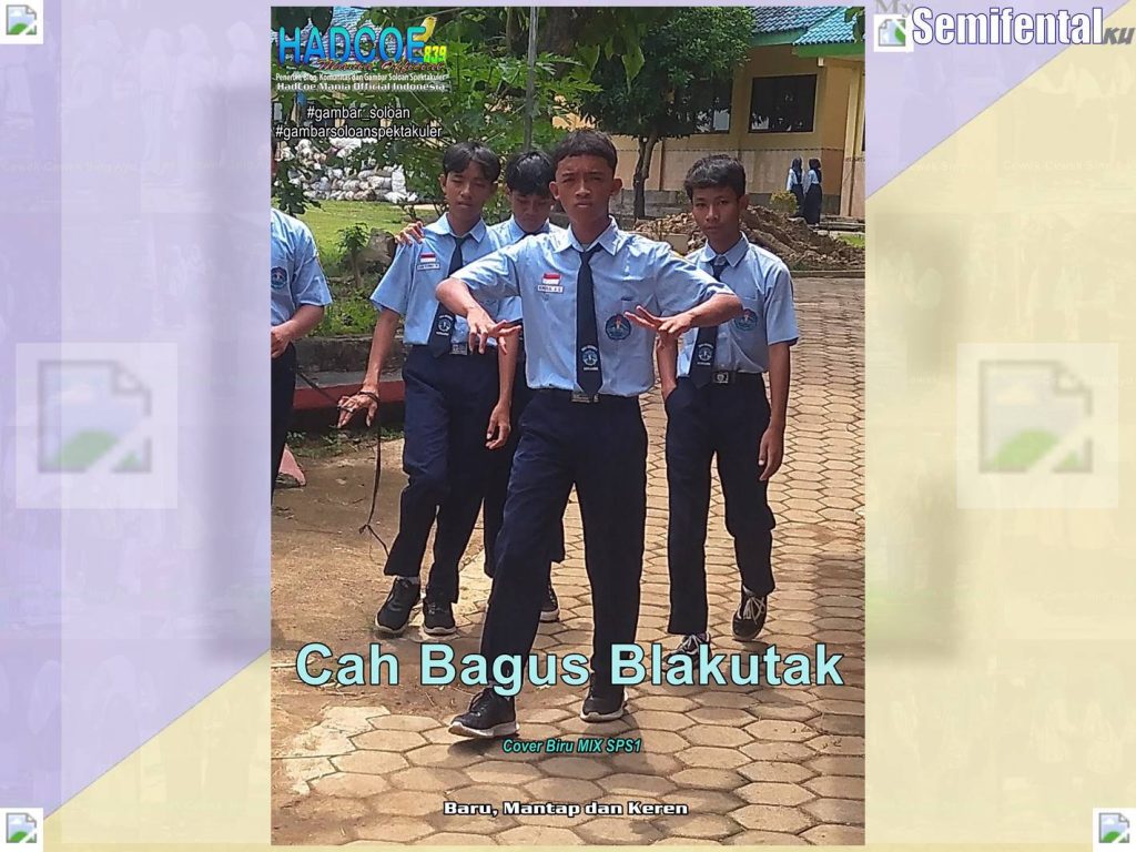 Gambar Soloan Spektakuler Versi Putra SF – SMA Soloan Spektakuler Cover Biru MIX SPS1 13-00206