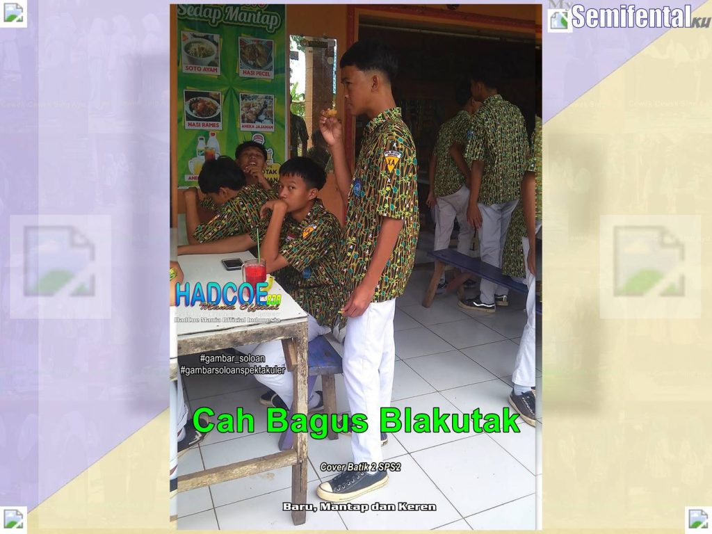 Gambar Soloan Spektakuler Versi Putra SF – SMA Soloan Spektakuler Cover Batik 2 SPS2 18-00207