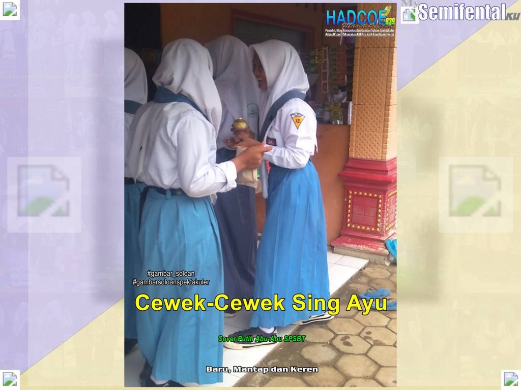 Gambar Soloan Spektakuler SF – SMA Soloan Spektakuler Cover Putih Abu-Abu SPSBT K2 09-00205