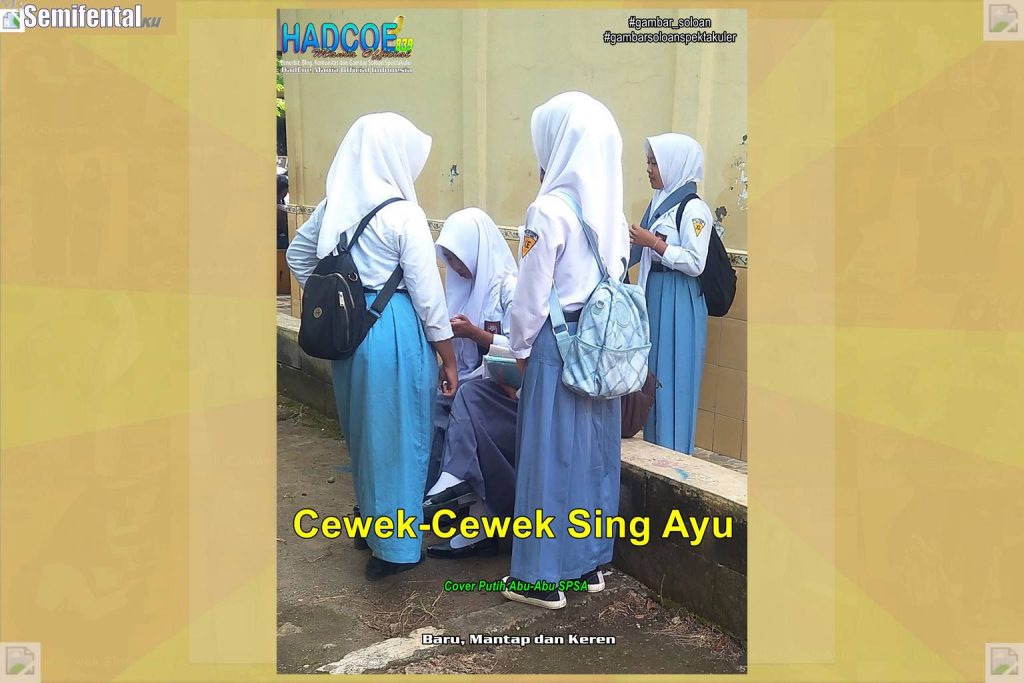 Gambar Soloan Spektakuler SF – SMA Soloan Spektakuler Cover Putih Abu-Abu SPSA 003-01