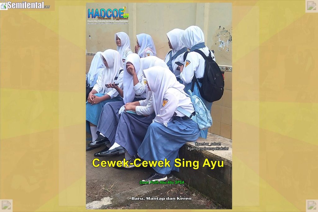 Gambar Soloan Spektakuler SF – SMA Soloan Spektakuler Cover Putih Abu-Abu SPSA 003-01