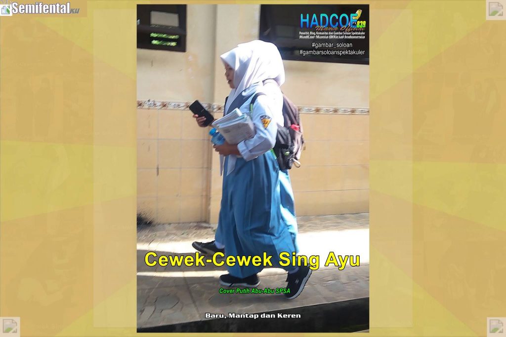 Gambar Soloan Spektakuler SF – SMA Soloan Spektakuler Cover Putih Abu-Abu SPSA 003-01