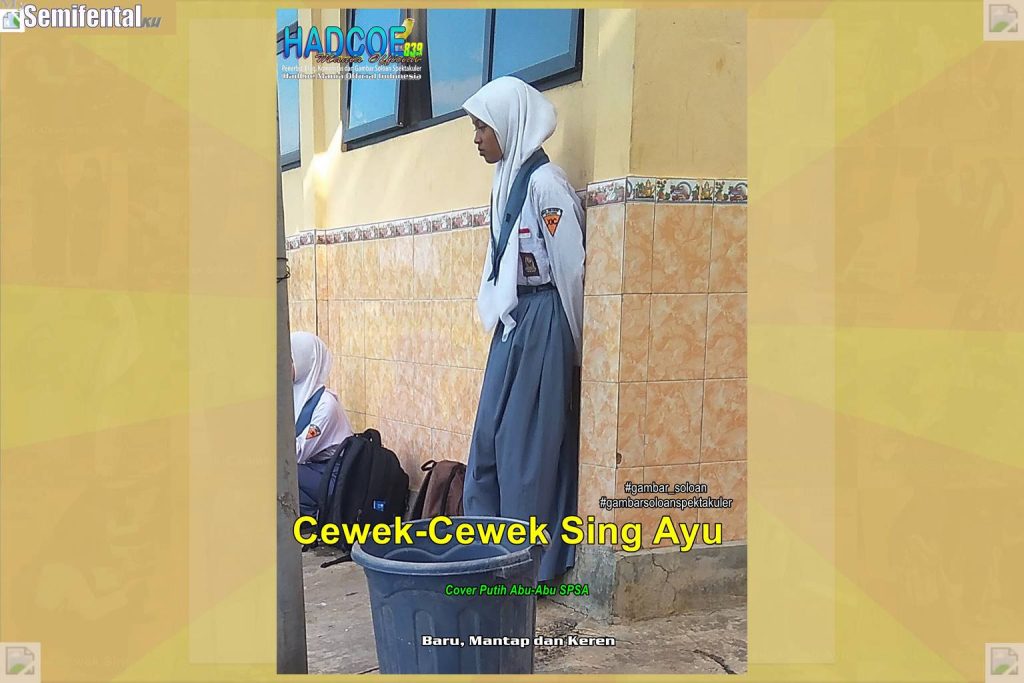 Gambar Soloan Spektakuler SF – SMA Soloan Spektakuler Cover Putih Abu-Abu SPSA 003-01