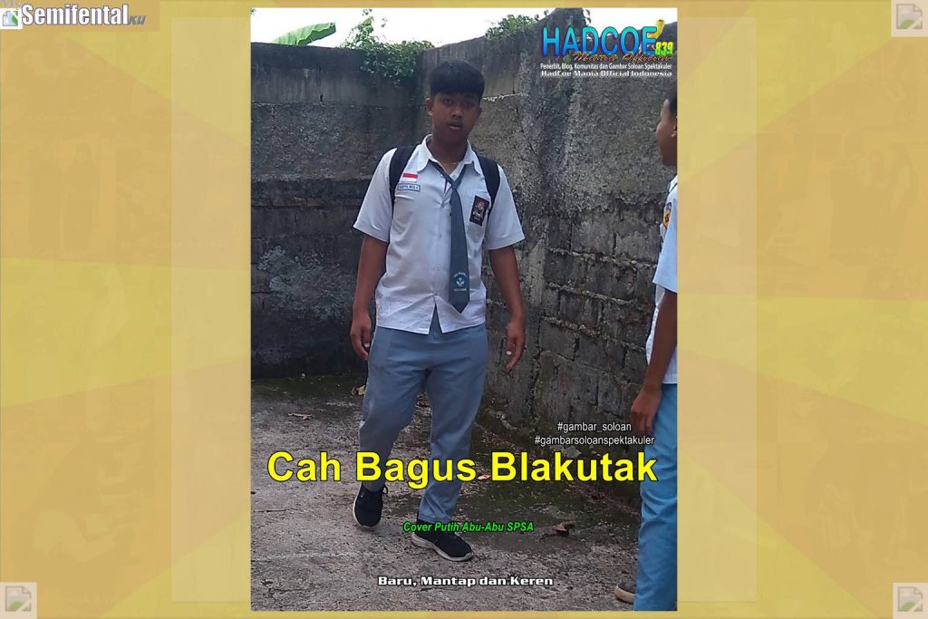 Gambar Soloan Spektakuler SF Versi Putra – SMA Soloan Spektakuler Cover Putih Abu-Abu SPSA 003-01