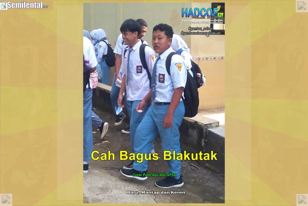 Gambar Soloan Spektakuler SF Versi Putra – SMA Soloan Spektakuler Cover Putih Abu-Abu SPSA 003-01