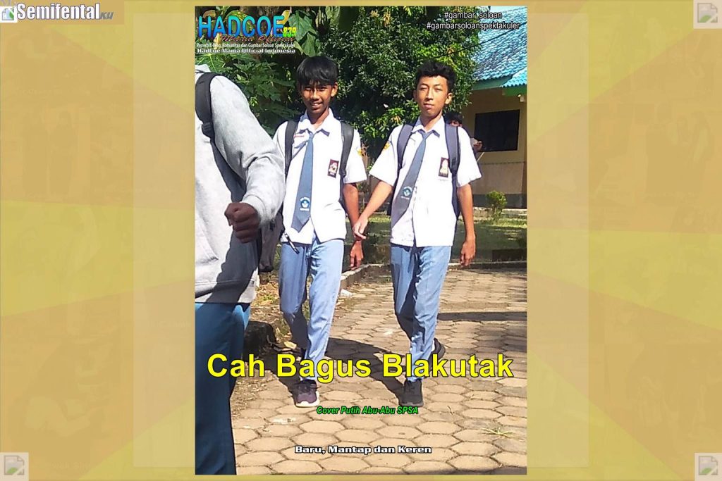 Gambar Soloan Spektakuler SF Versi Putra – SMA Soloan Spektakuler Cover Putih Abu-Abu SPSA 003-01