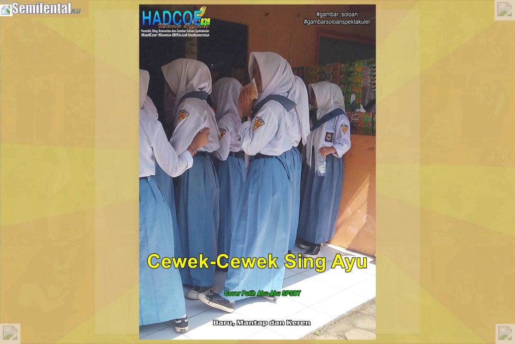 Gambar Soloan Spektakuler SF – SMA Soloan Spektakuler Cover Putih Abu-Abu SPSBT 003-02