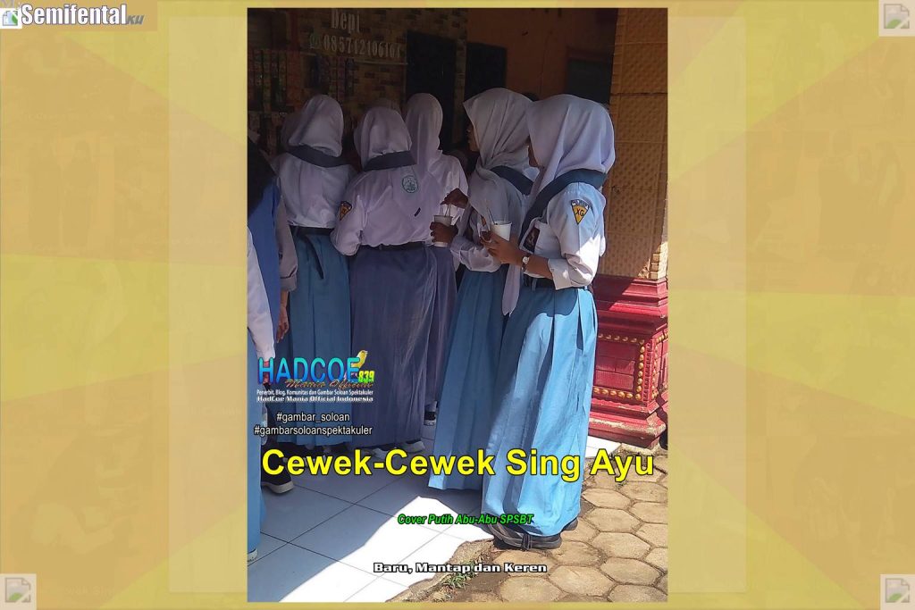 Gambar Soloan Spektakuler SF – SMA Soloan Spektakuler Cover Putih Abu-Abu SPSBT 003-02