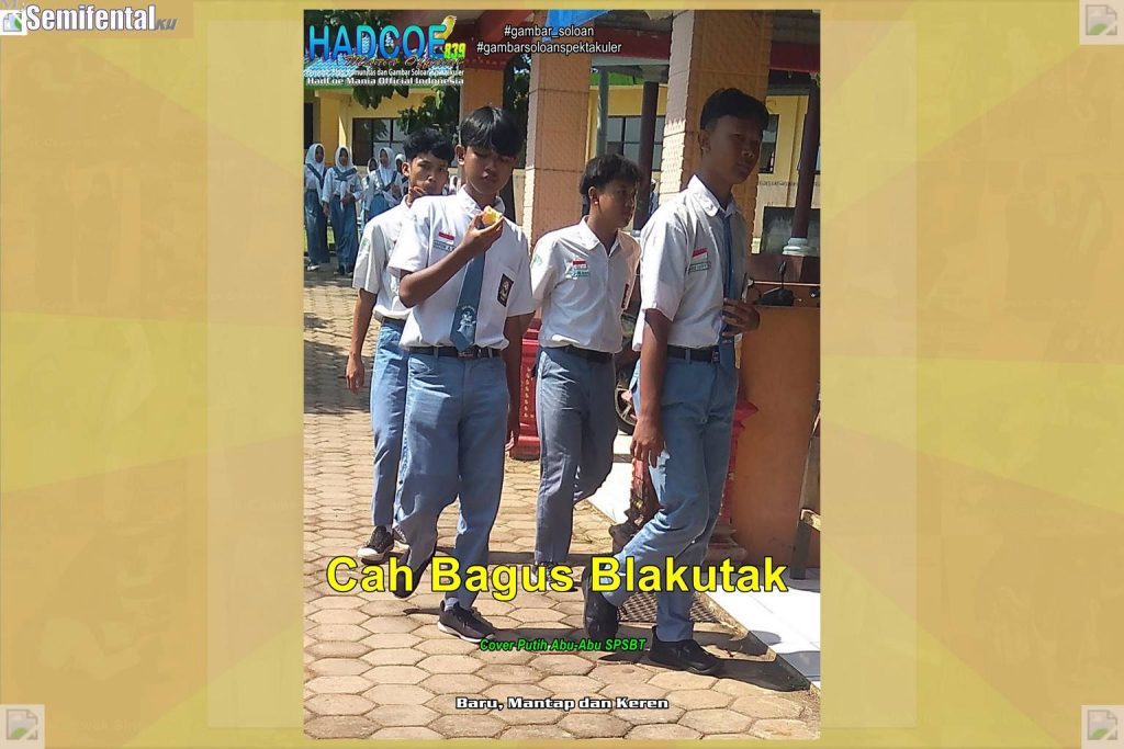 Gambar Soloan Spektakuler SF Versi Putra – SMA Soloan Spektakuler Cover Putih Abu-Abu SPSBT 003-02