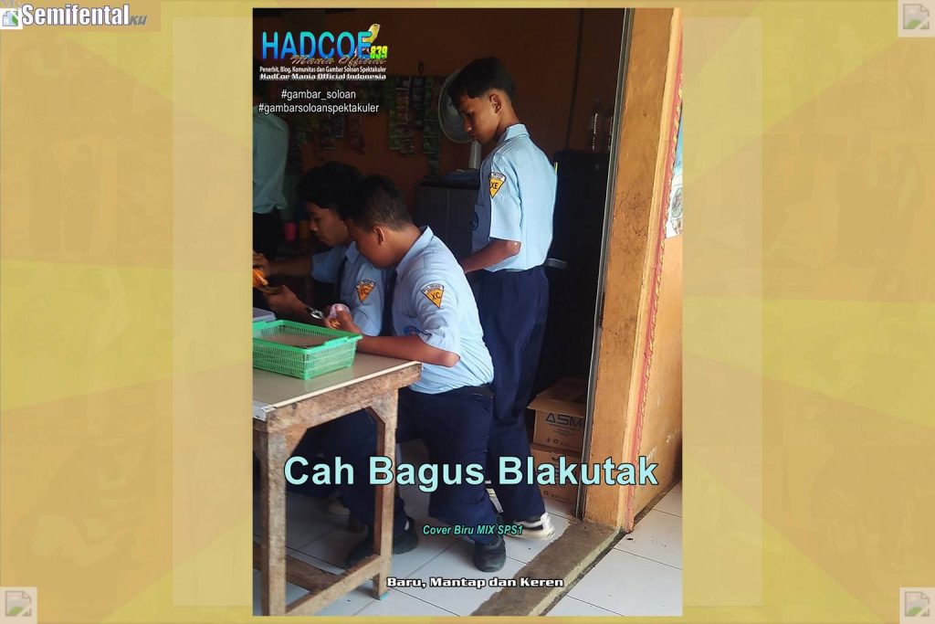 Gambar Soloan Spektakuler Versi Putra SF – SMA Soloan Spektakuler Cover Biru MIX SPS1 003-03