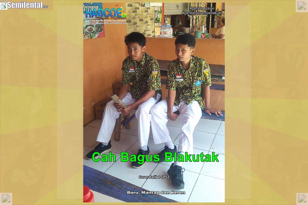 Gambar Soloan Spektakuler Versi Putra SF – SMA Soloan Spektakuler Cover Batik 2 SPS2 003-04