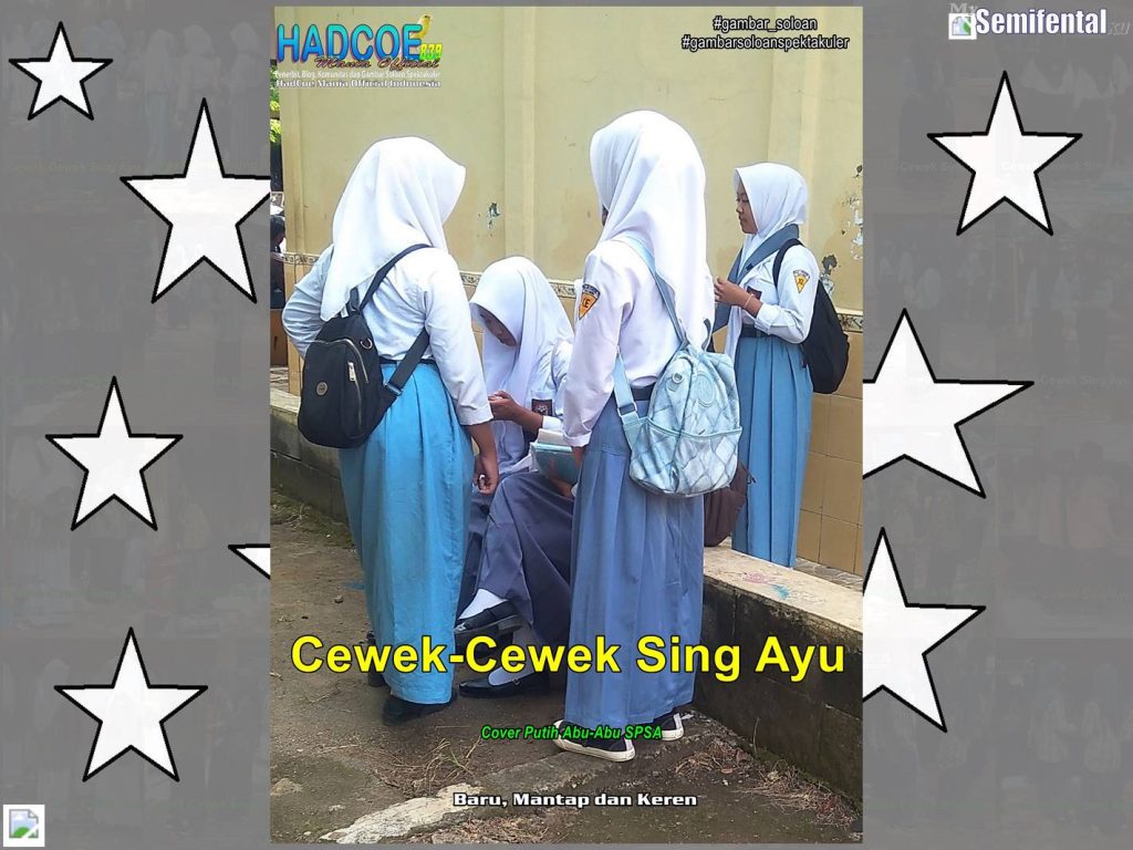 Gambar Soloan Spektakuler SF – SMA Soloan Spektakuler Cover Putih Abu-Abu SPSA 01-00301