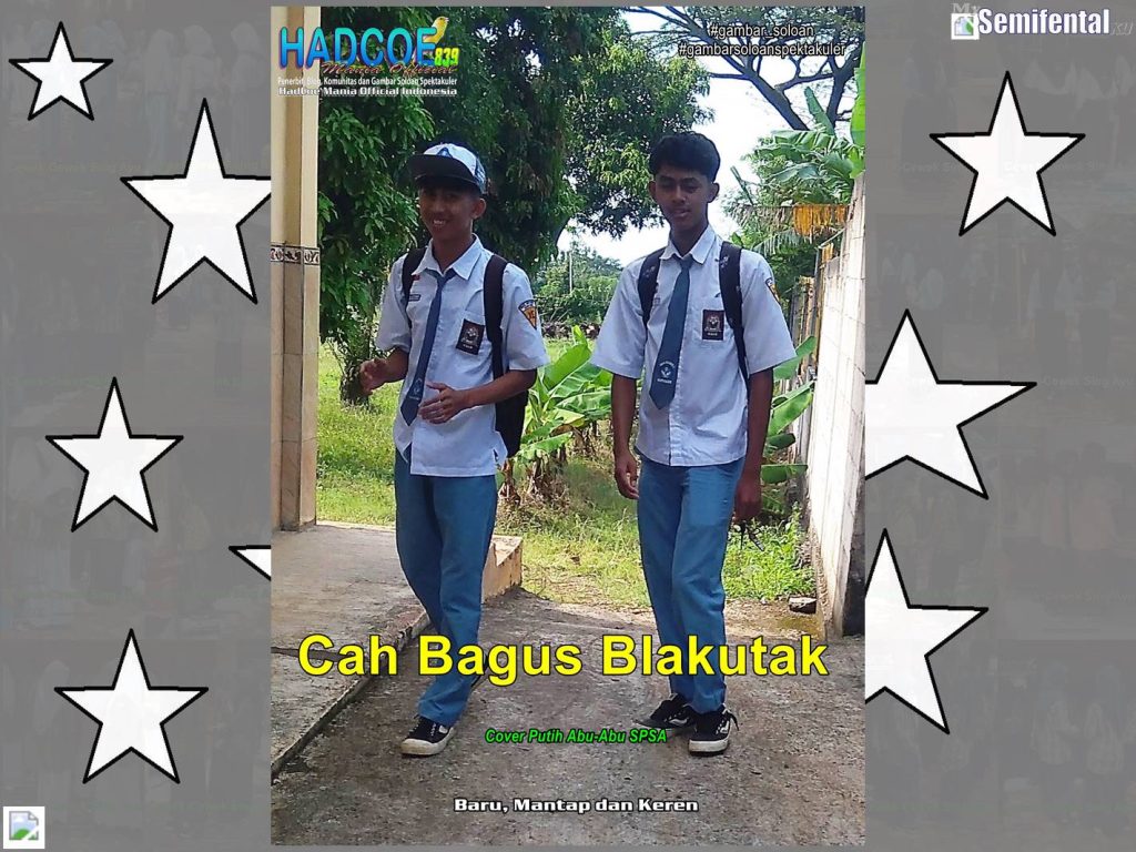 Gambar Soloan Spektakuler Versi Putra SF – SMA Soloan Spektakuler Cover Putih Abu-Abu SPSA 07-00301