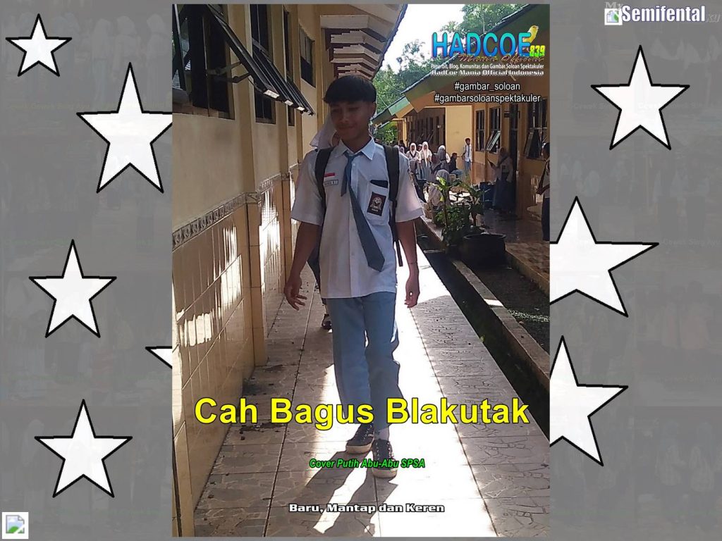 Gambar Soloan Spektakuler Versi Putra SF – SMA Soloan Spektakuler Cover Putih Abu-Abu SPSA 08-00301