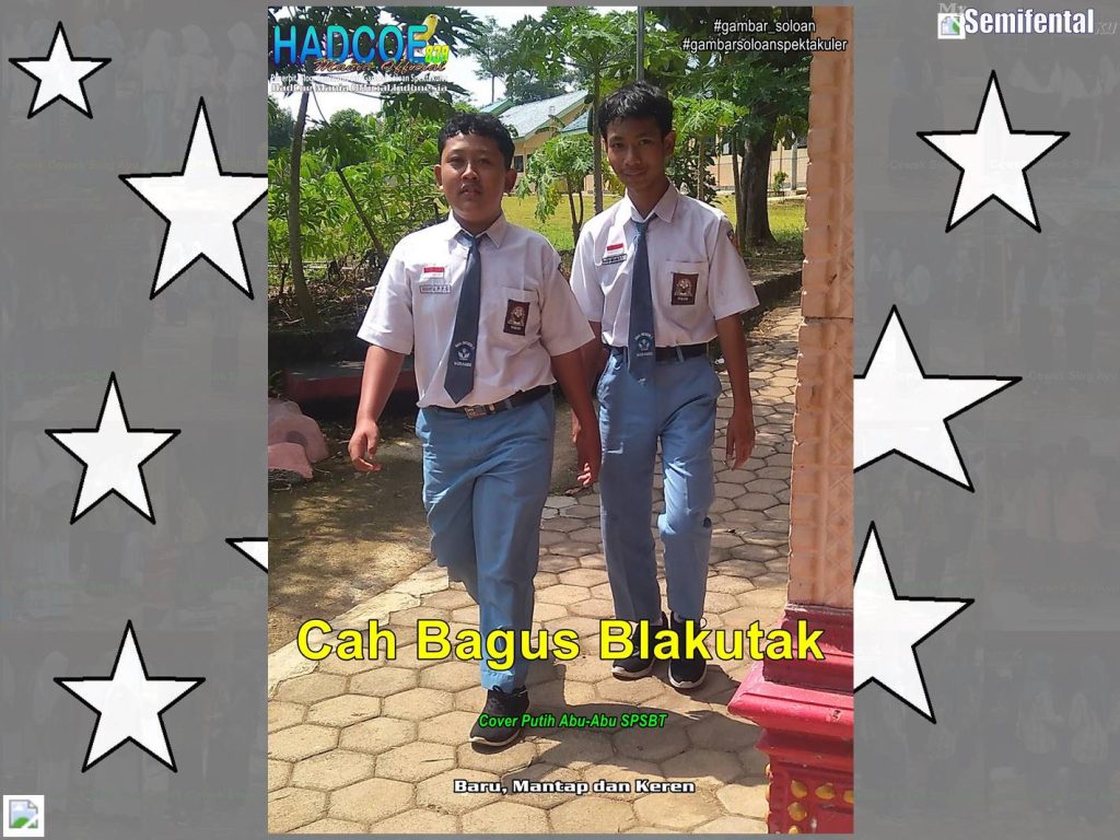 Gambar Soloan Spektakuler Versi Putra SF – SMA Soloan Spektakuler Cover Putih Abu-Abu SPSBT 00302-08