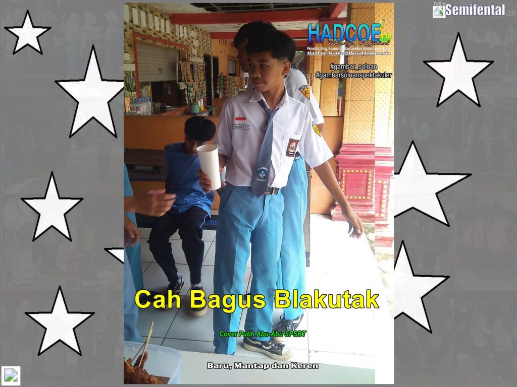 Gambar Soloan Spektakuler Versi Putra SF – SMA Soloan Spektakuler Cover Putih Abu-Abu SPSBT 00302-10