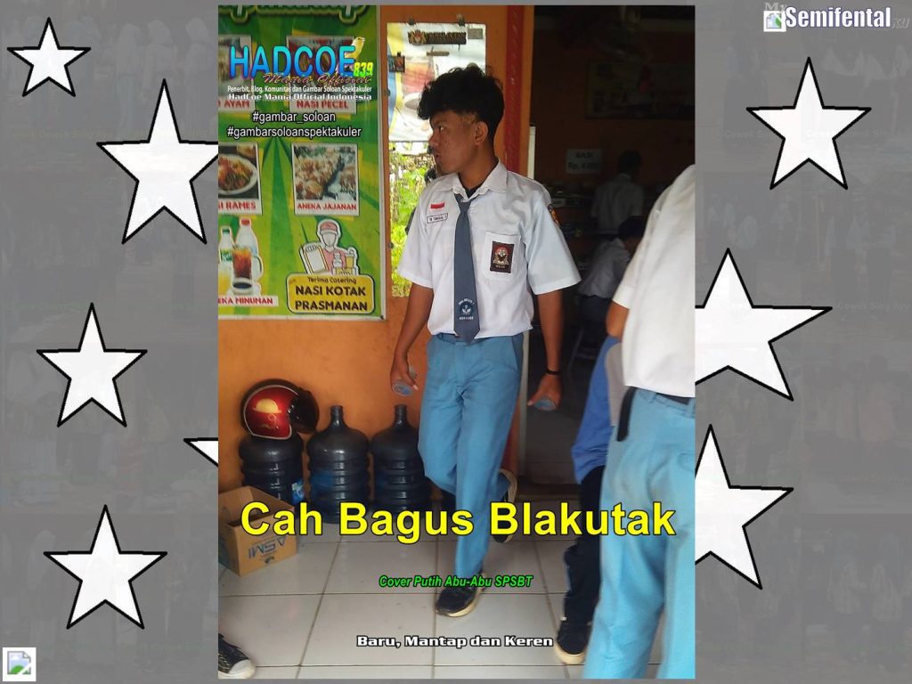 Gambar Soloan Spektakuler Versi Putra SF – SMA Soloan Spektakuler Cover Putih Abu-Abu SPSBT K2 00302-17