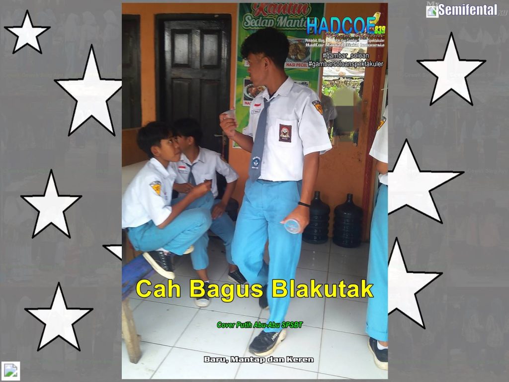 Gambar Soloan Spektakuler Versi Putra SF – SMA Soloan Spektakuler Cover Putih Abu-Abu SPSBT K2 00302-18