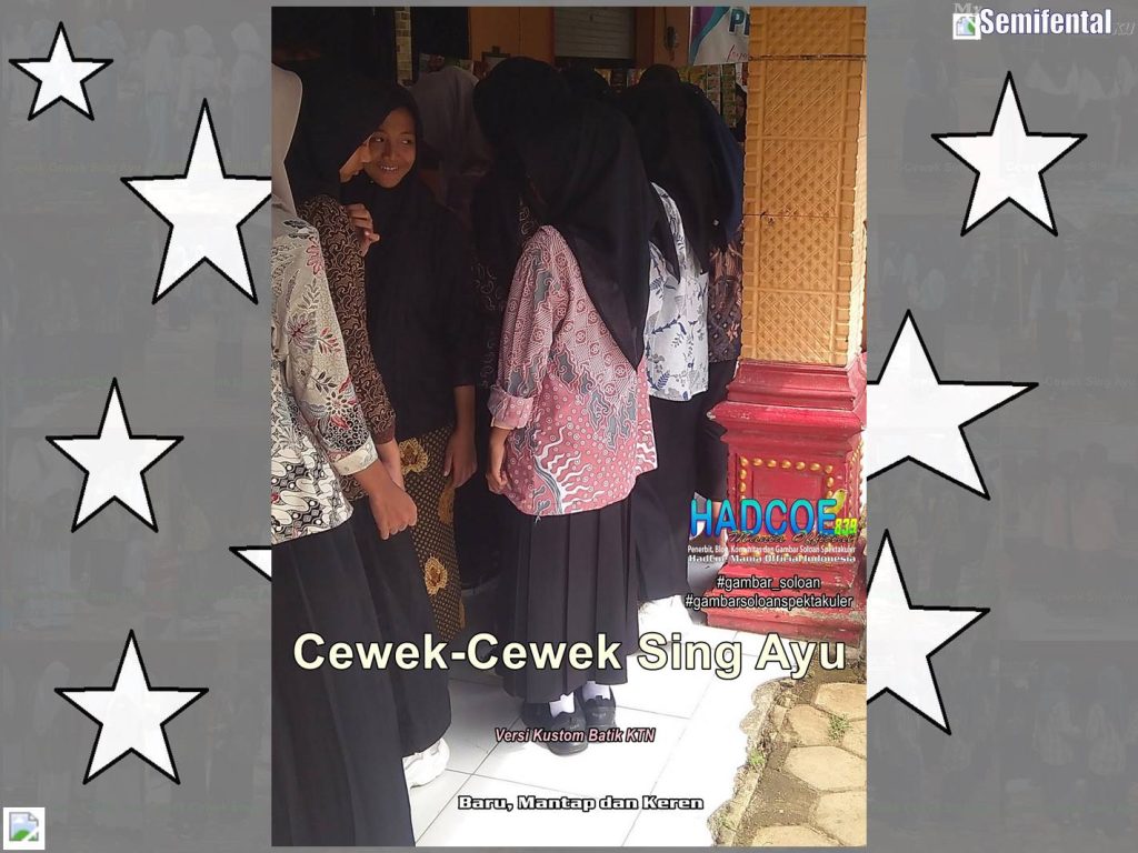 Gambar Soloan Spektakuler SF – SMA Soloan Spektakuler Versi Kustom Batik KTN 00305-03