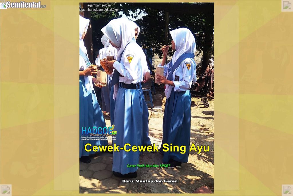 Gambar Soloan Spektakuler SF – SMA Soloan Spektakuler Cover Putih Abu-Abu SPSBT 004-01