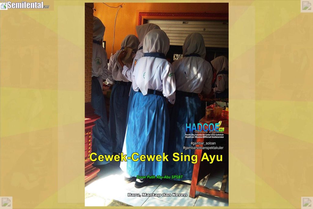 Gambar Soloan Spektakuler SF – SMA Soloan Spektakuler Cover Putih Abu-Abu SPSBT 004-01