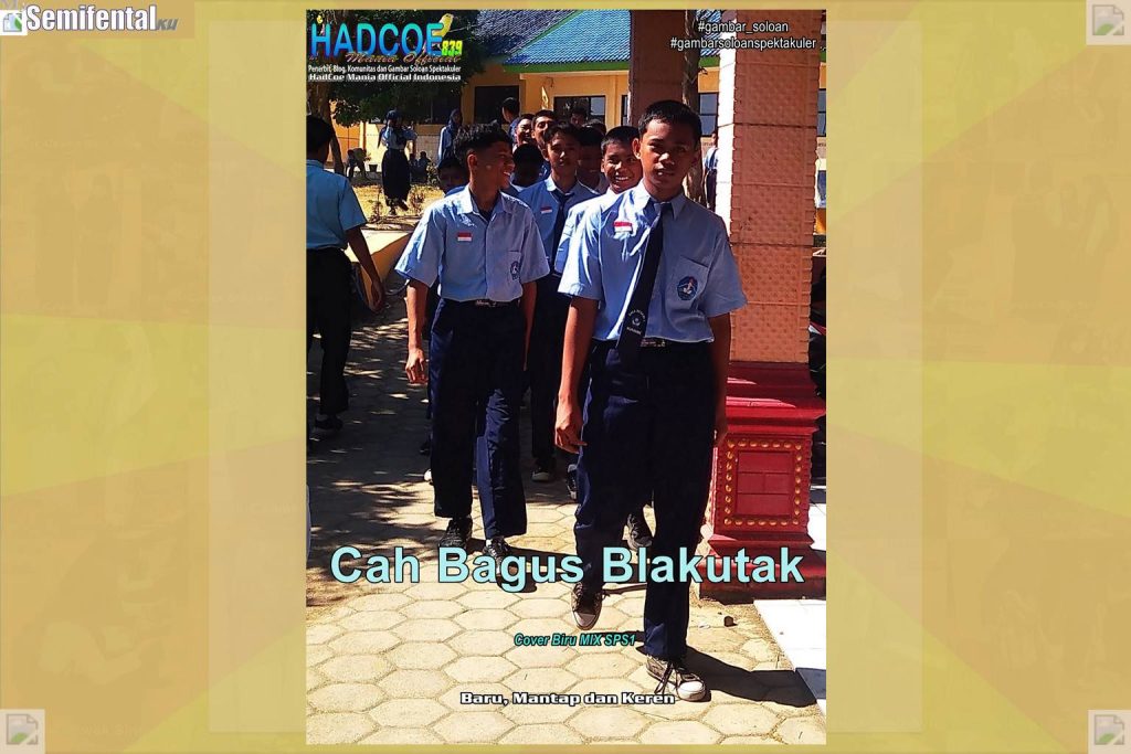 Gambar Soloan Spektakuler Versi Putra SF – SMA Soloan Spektakuler Cover Biru MIX SPS1 004-02
