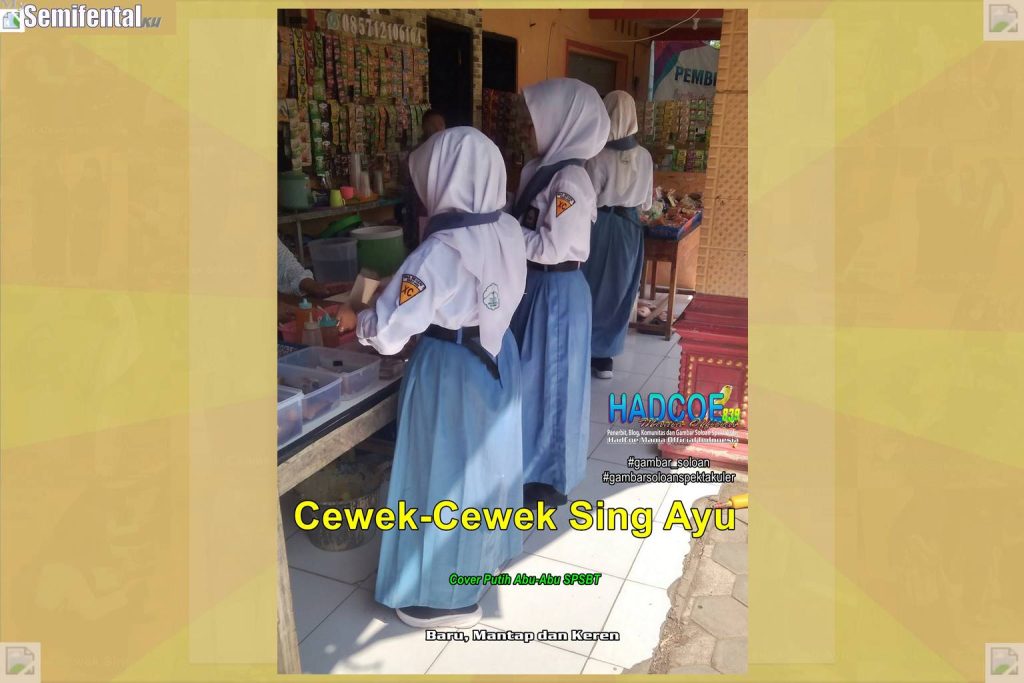Gambar Soloan Spektakuler SF – SMA Soloan Spektakuler Cover Putih Abu-Abu SPSBT 004-06