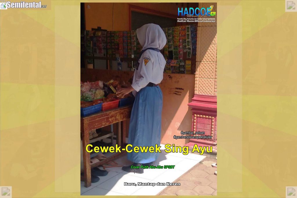 Gambar Soloan Spektakuler SF – SMA Soloan Spektakuler Cover Putih Abu-Abu SPSBT 004-06