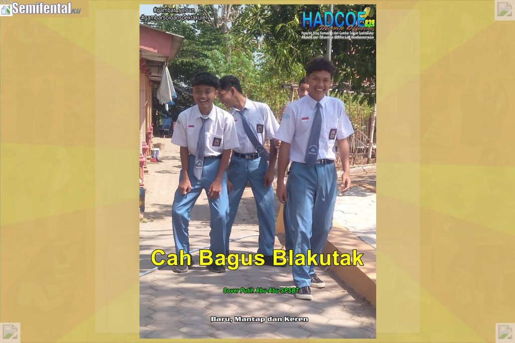 Gambar Soloan Spektakuler Versi Putra SF – SMA Soloan Spektakuler Cover Putih Abu-Abu SPSBT 004-06