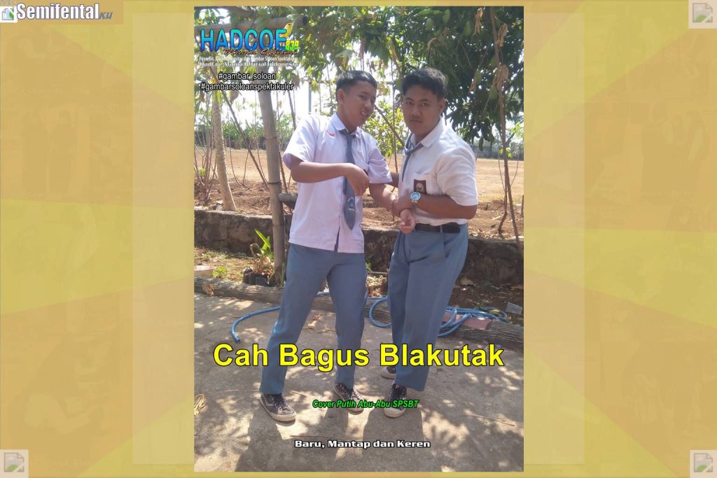 Gambar Soloan Spektakuler Versi Putra SF – SMA Soloan Spektakuler Cover Putih Abu-Abu SPSBT 004-06