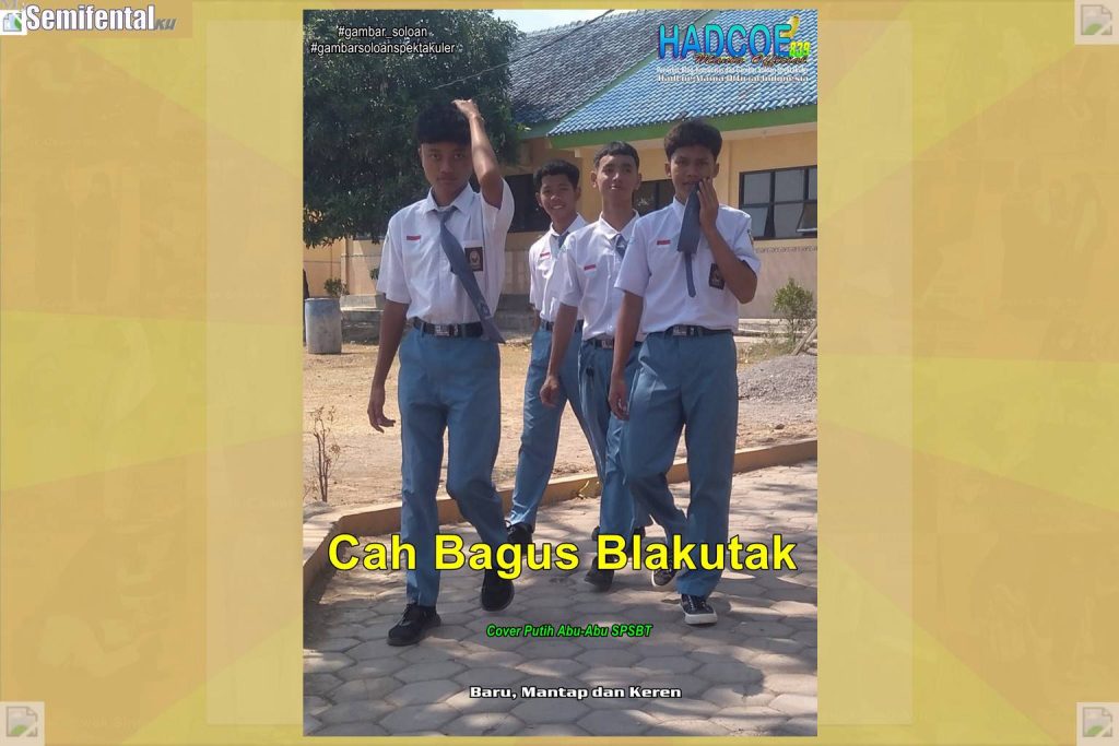 Gambar Soloan Spektakuler Versi Putra SF – SMA Soloan Spektakuler Cover Putih Abu-Abu SPSBT 004-06