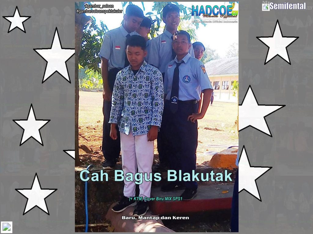 Gambar Soloan Spektakuler Versi Putra SF – SMA Soloan Spektakuler Cover Biru MIX SPS1 00402-08