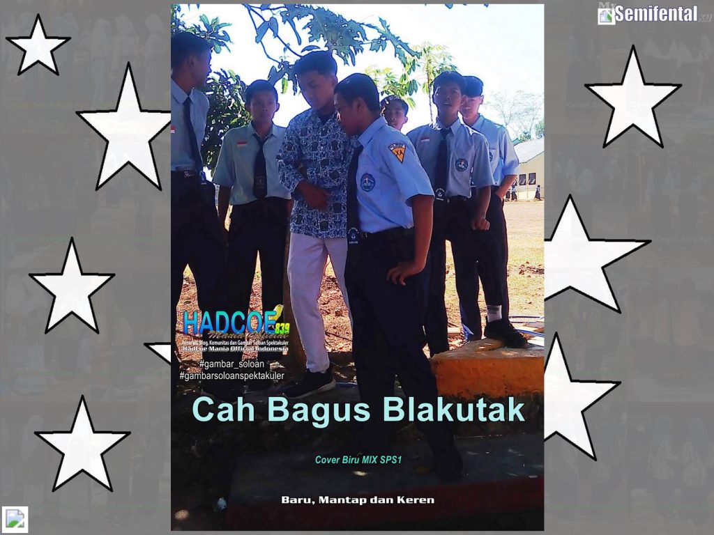 Gambar Soloan Spektakuler Versi Putra SF – SMA Soloan Spektakuler Cover Biru MIX SPS1 00402-09