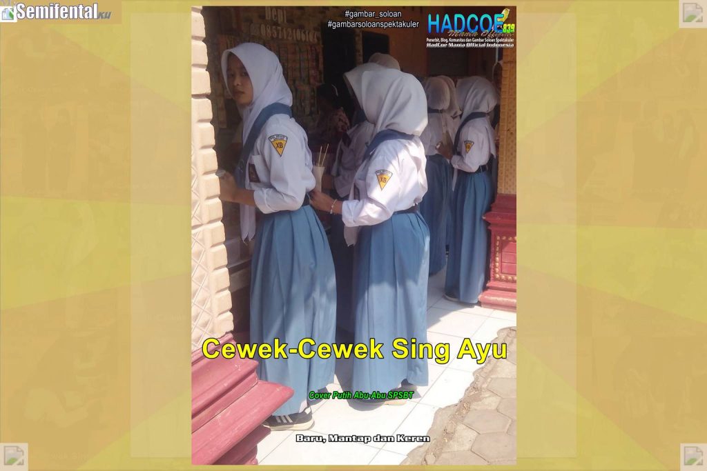 Gambar Soloan Spektakuler SF – SMA Soloan Spektakuler Cover Putih Abu-Abu SPSBT 005-01