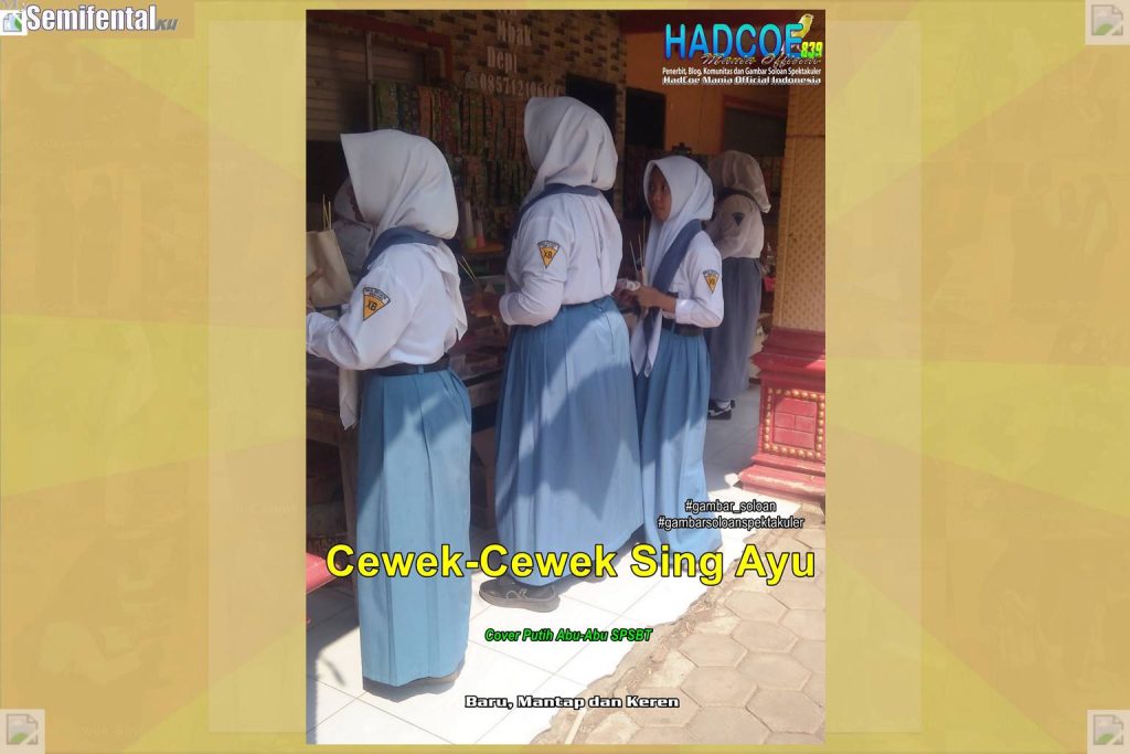 Gambar Soloan Spektakuler SF – SMA Soloan Spektakuler Cover Putih Abu-Abu SPSBT 005-01