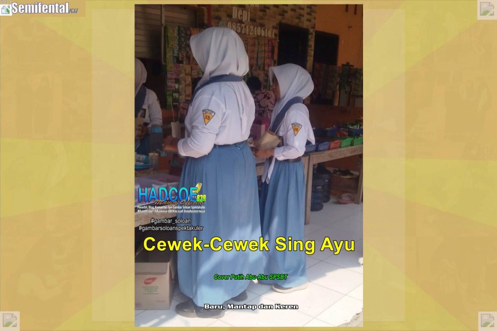 Gambar Soloan Spektakuler SF – SMA Soloan Spektakuler Cover Putih Abu-Abu SPSBT 005-01