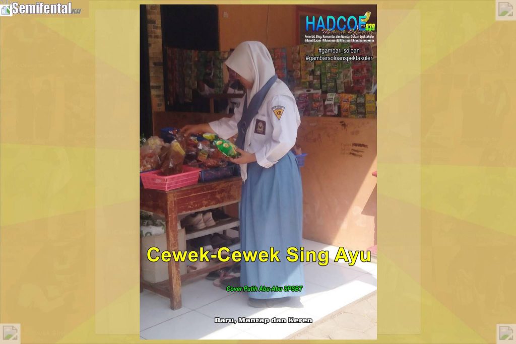 Gambar Soloan Spektakuler SF – SMA Soloan Spektakuler Cover Putih Abu-Abu SPSBT HBD 005-01