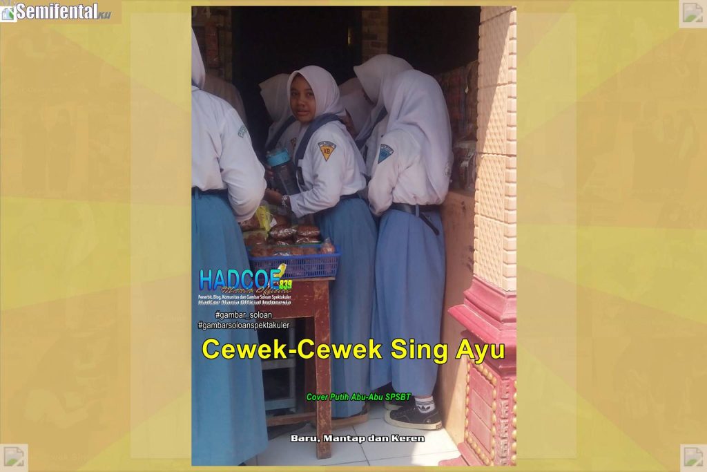 Gambar Soloan Spektakuler SF – SMA Soloan Spektakuler Cover Putih Abu-Abu SPSBT HBD 005-01