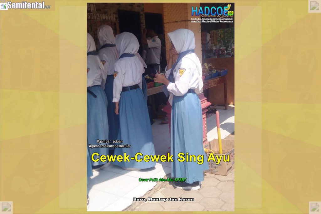 Gambar Soloan Spektakuler SF – SMA Soloan Spektakuler Cover Putih Abu-Abu SPSBT VIP 005-01