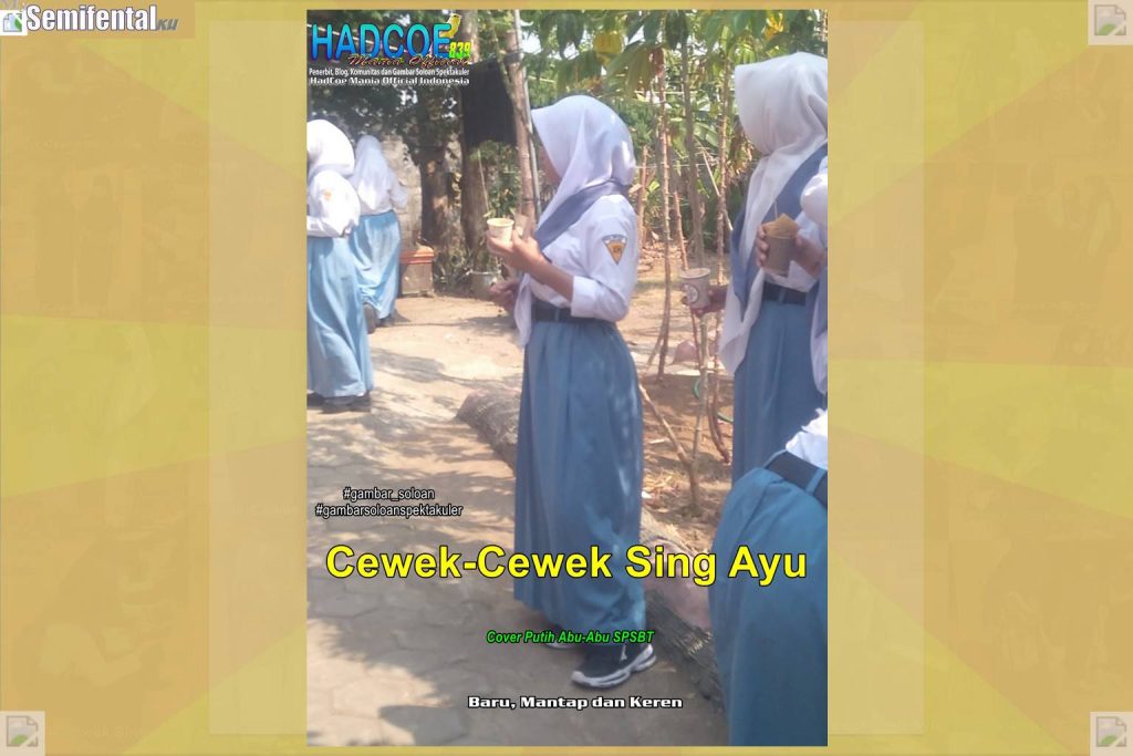 Gambar Soloan Spektakuler SF – SMA Soloan Spektakuler Cover Putih Abu-Abu SPSBT VIP 005-01