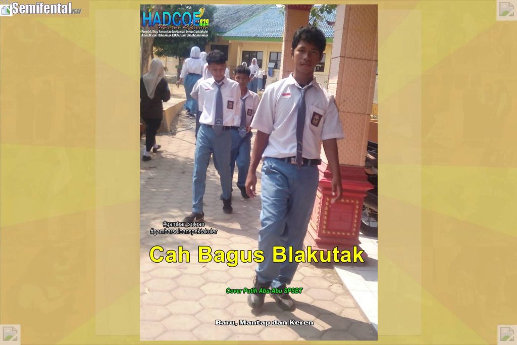 Gambar Soloan Spektakuler SF Versi Putra – SMA Soloan Spektakuler Cover Putih Abu-Abu SPSBT 005-01